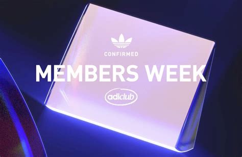 hoe lang duurt loting adidas|Laatste updates: adidas CONFIRMED Members Week.